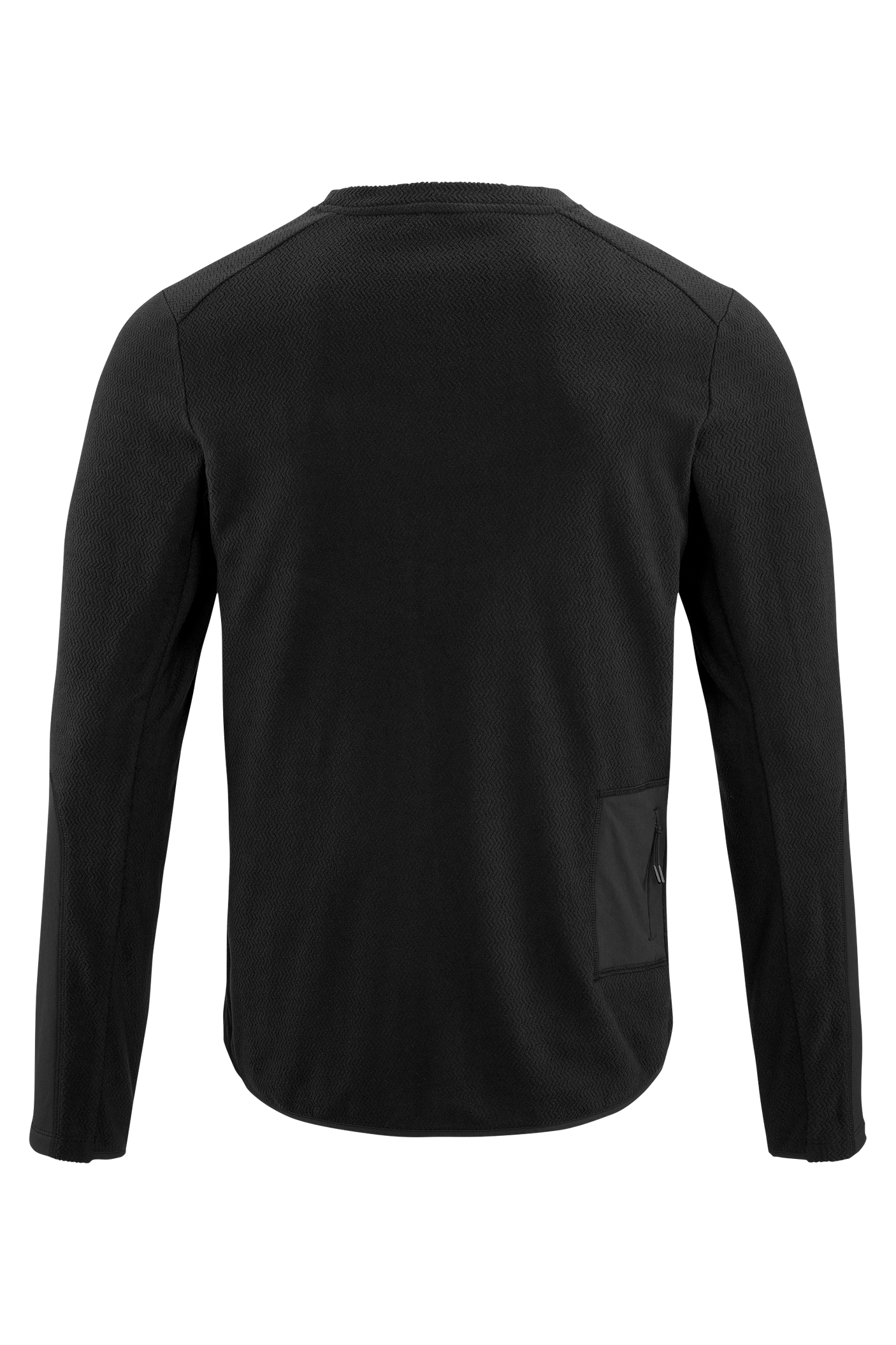 CUBE ATX Fleece shirt lange mouw zwart