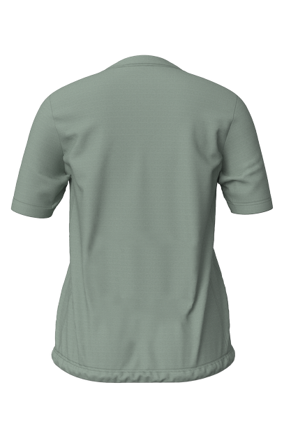 Cube GRAVEL WS korte mouw shirt groen