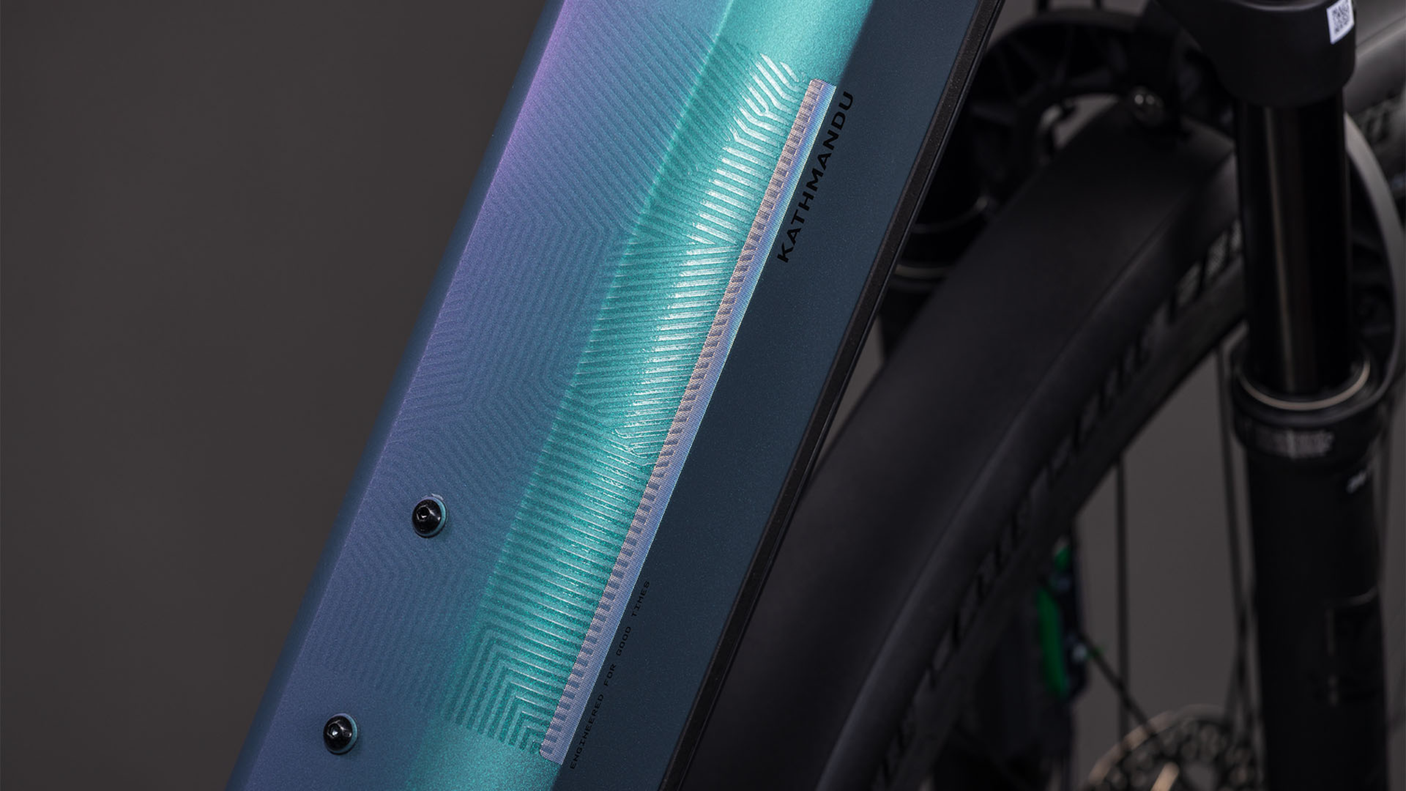 Cube Kathmandu Hybrid EXC 800 Wave smaragdgroen´n´prism