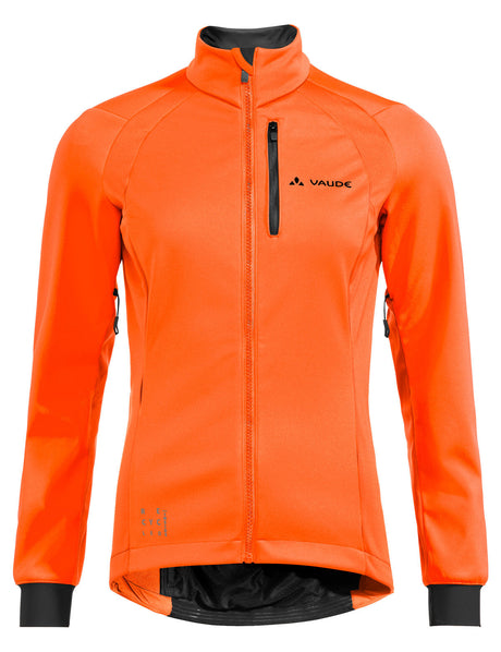 VAUDE Posta Softshell Jas Dames neon oranje