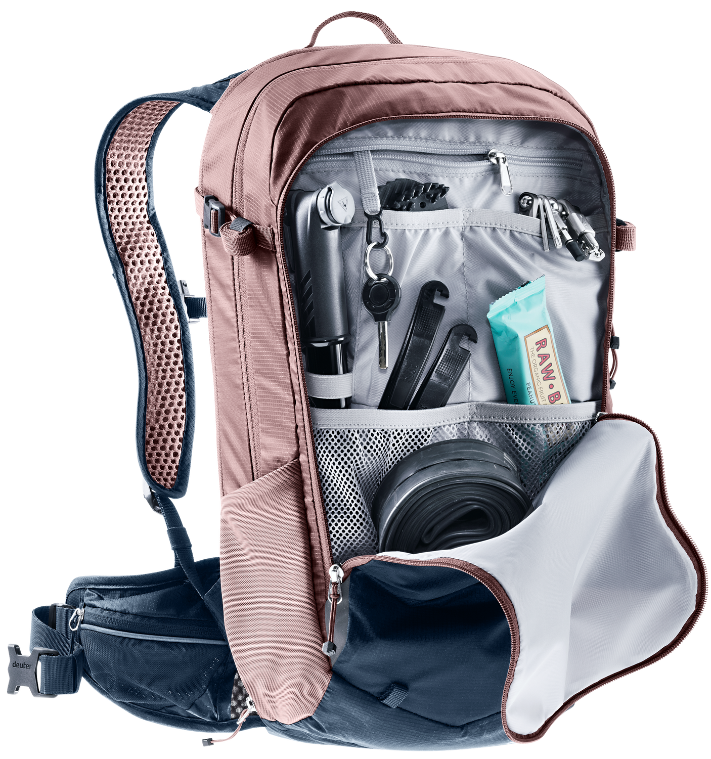 deuter Compact 14+3 fietsrugzak ink-ashrose