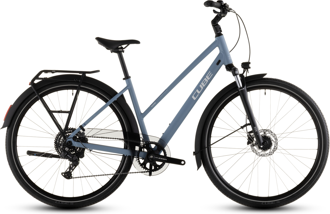 Cube Touring ONE Trapez bluebird´n´grijs (2026)