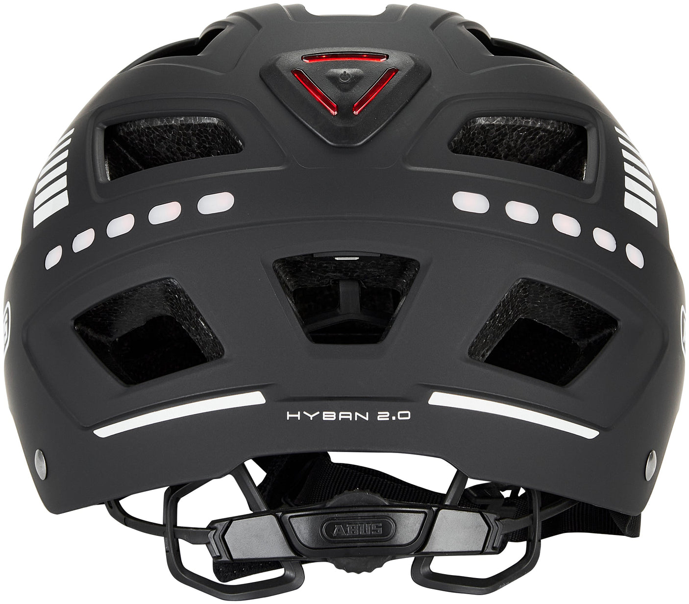 ABUS Hyban 2.0 LED Helm zwart