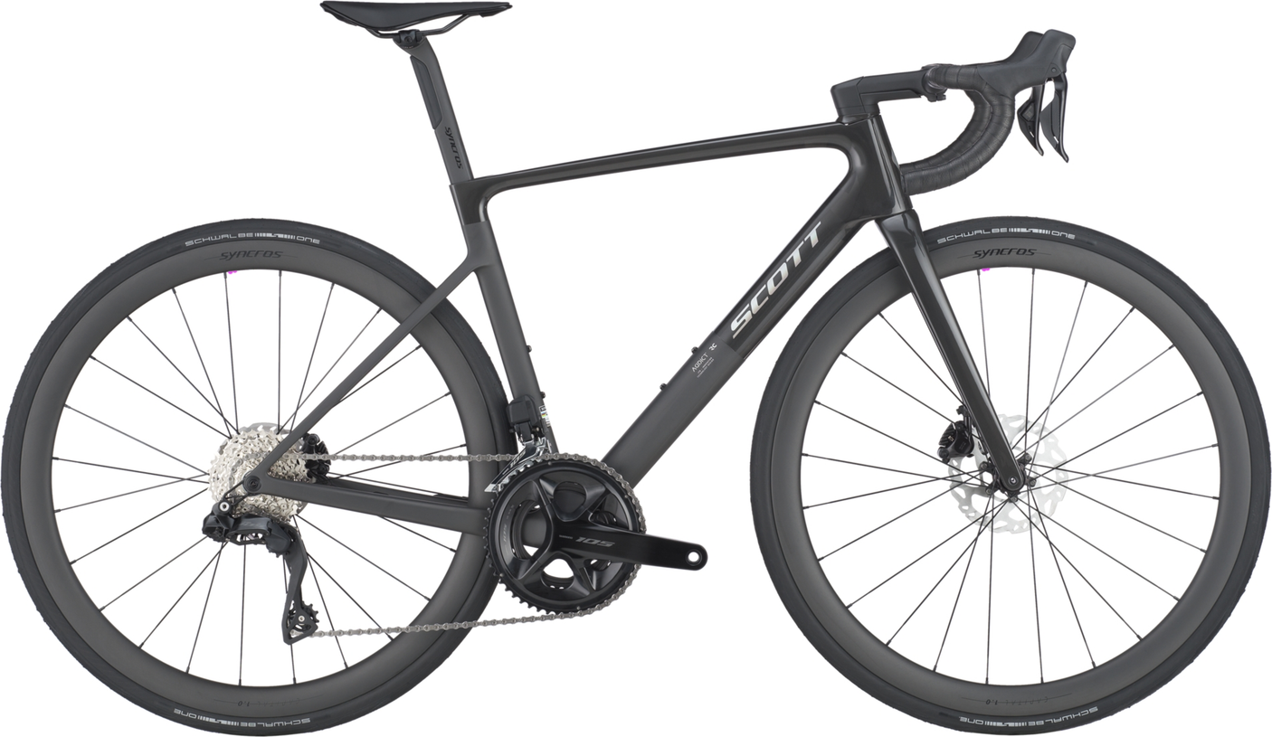 Scott Addict RC 30 carbon zwart (2025)
