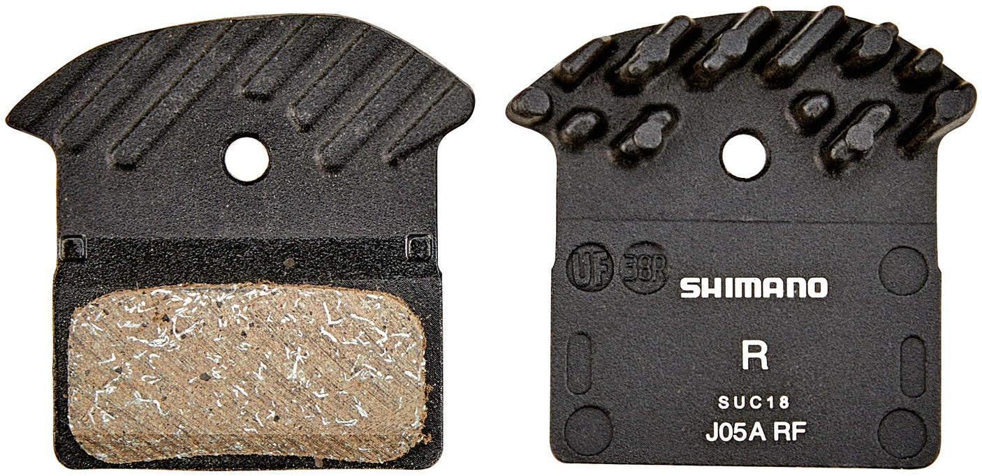 Shimano J05A-RF resin remblokken met koelribben voor XTR/XT/SLX/Deore/Alfine/Ultegra