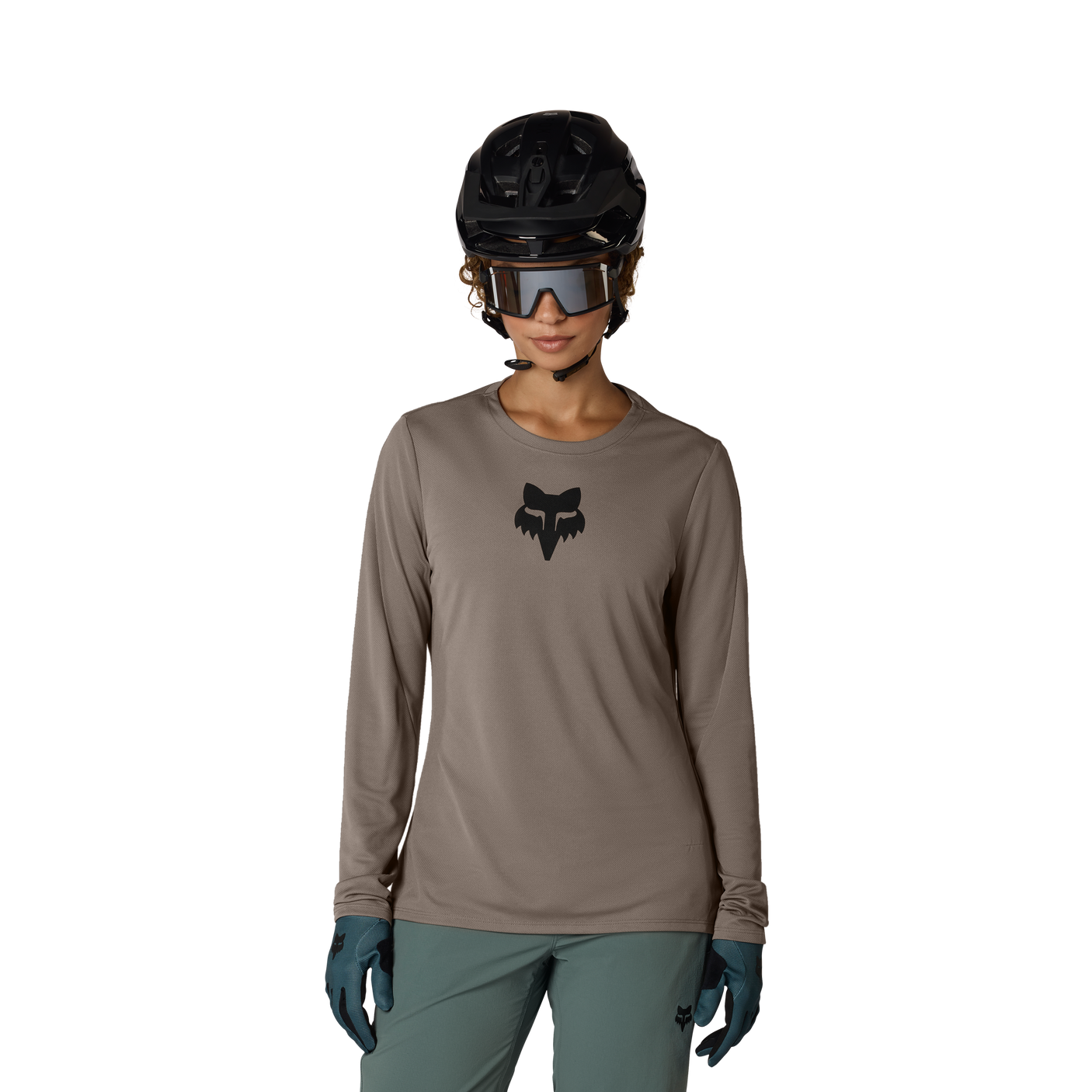 Fox W Ranger LS Jersey Hoofdkleur Notenbruin