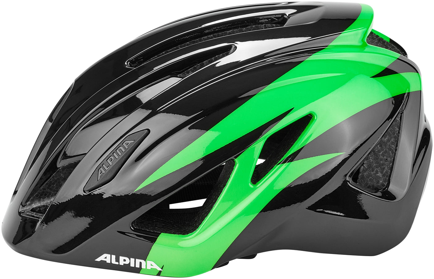 Alpina Pico Helm Kind zwart/groen