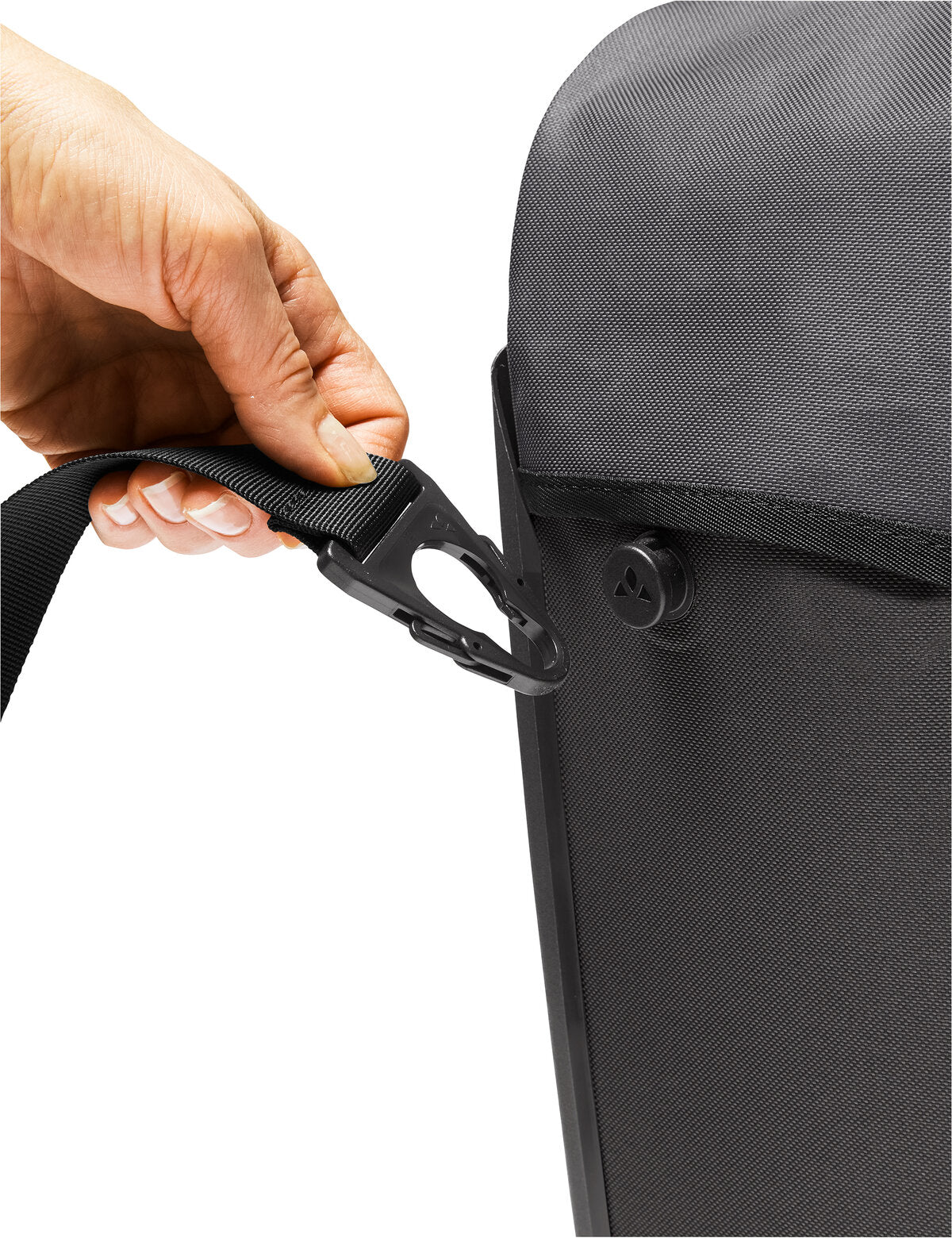 VAUDE Aqua Commute Single achtertass zwart