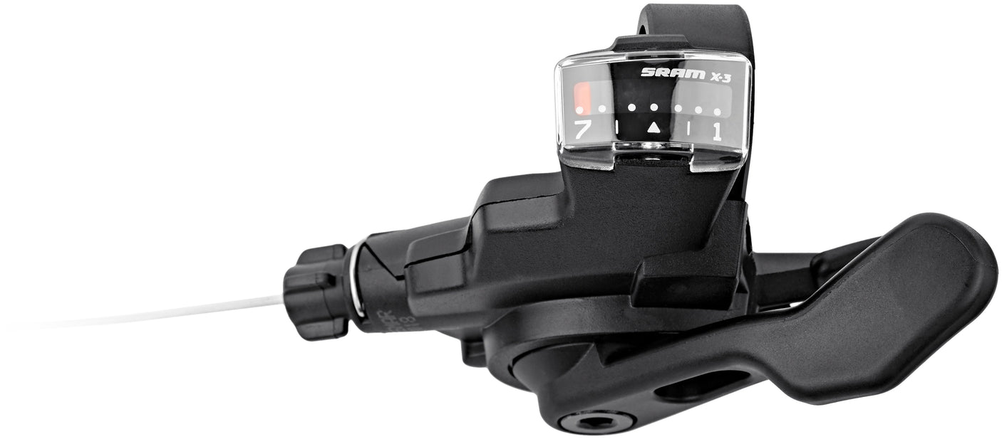 SRAM Trigger X3 schakelpook 7-speed achter/rechts zwart