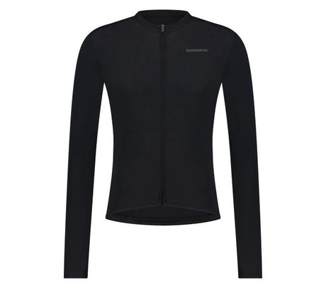 Shimano FUTURO Lange Mouw Fietsshirt Zwart