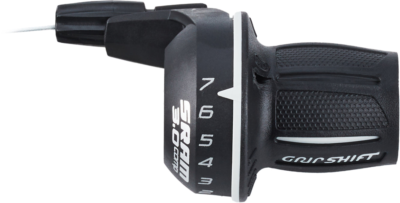 SRAM 3.0 ESP Comp grip shifter 7-speed achter/rechts zwart