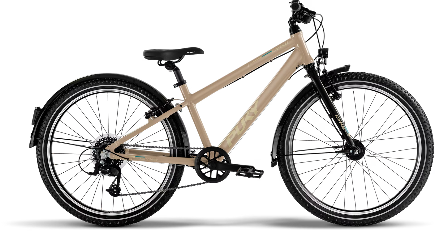 PUKY CYKE 24-8 ACTIVE stoffige zand/zwart (2025)