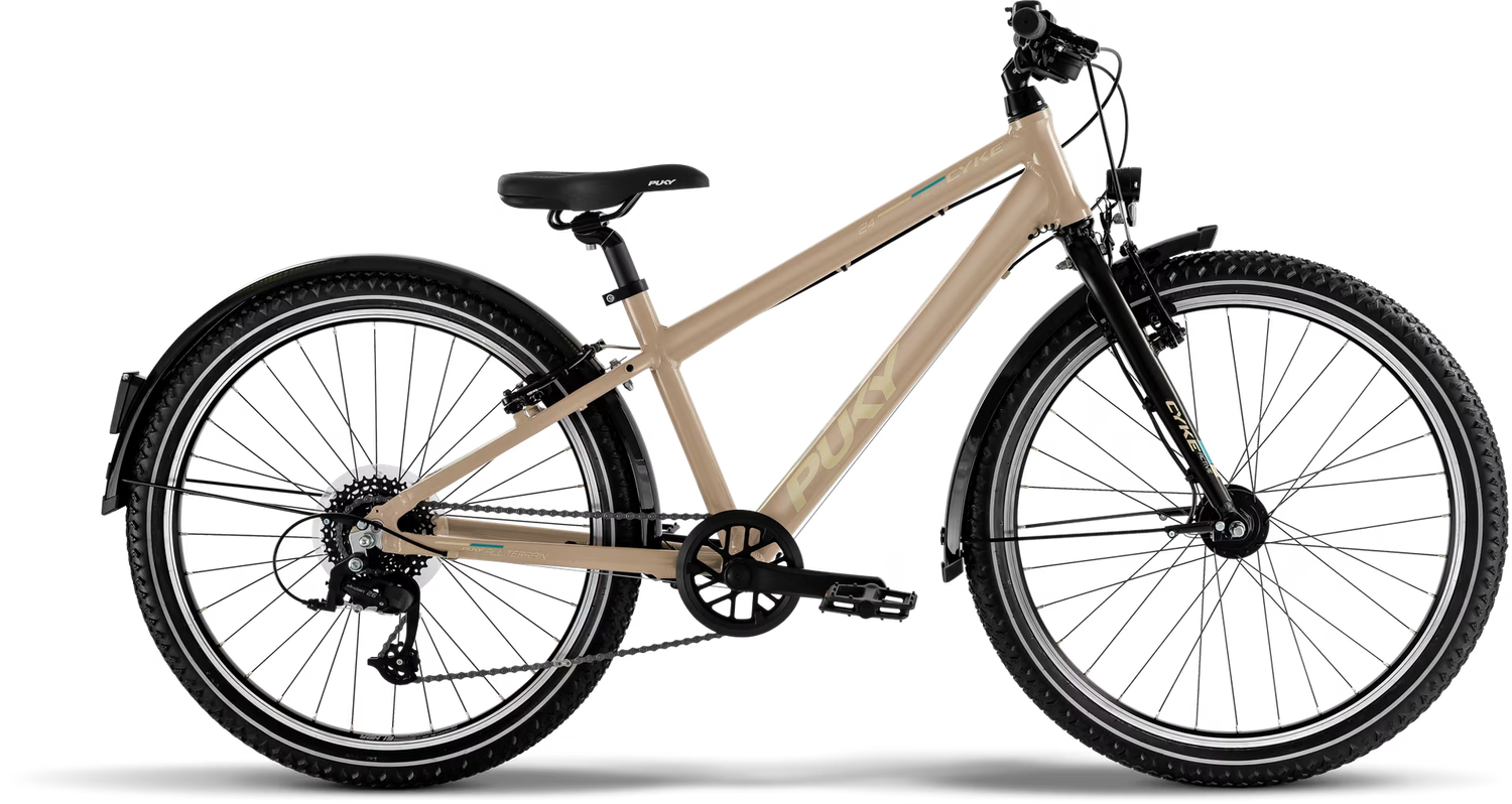 PUKY CYKE 24-8 ACTIVE stoffige zand/zwart (2025)