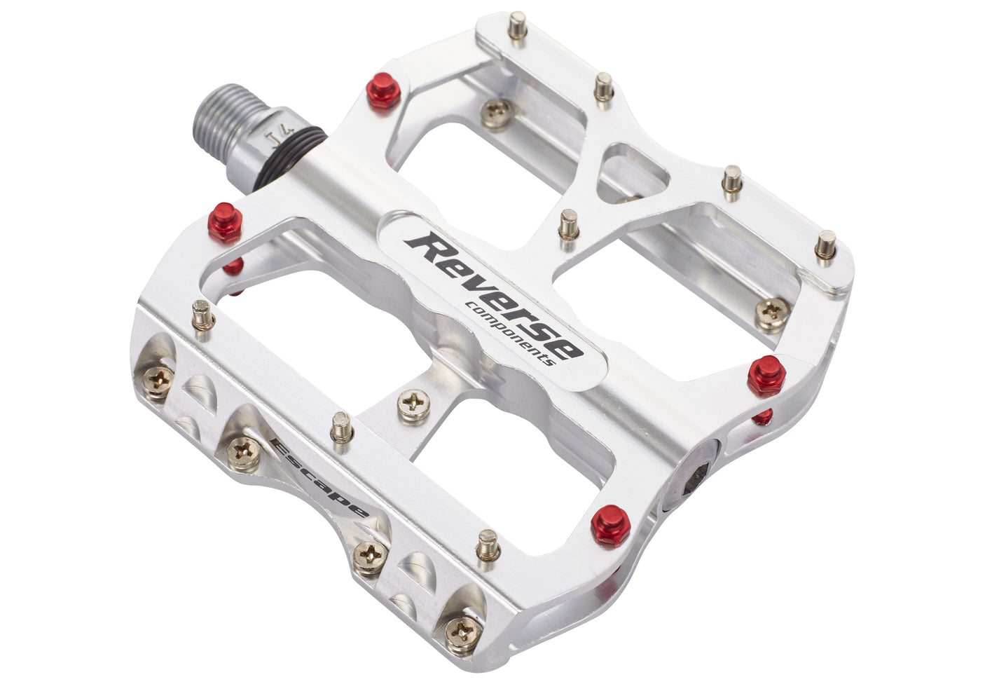 Reverse Escape Pedalen zilver