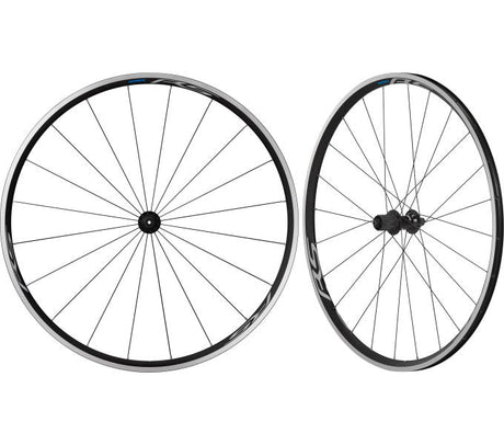 Shimano Road WH-RS100-CL wielsset QR 100mm/QR 130mm zwart