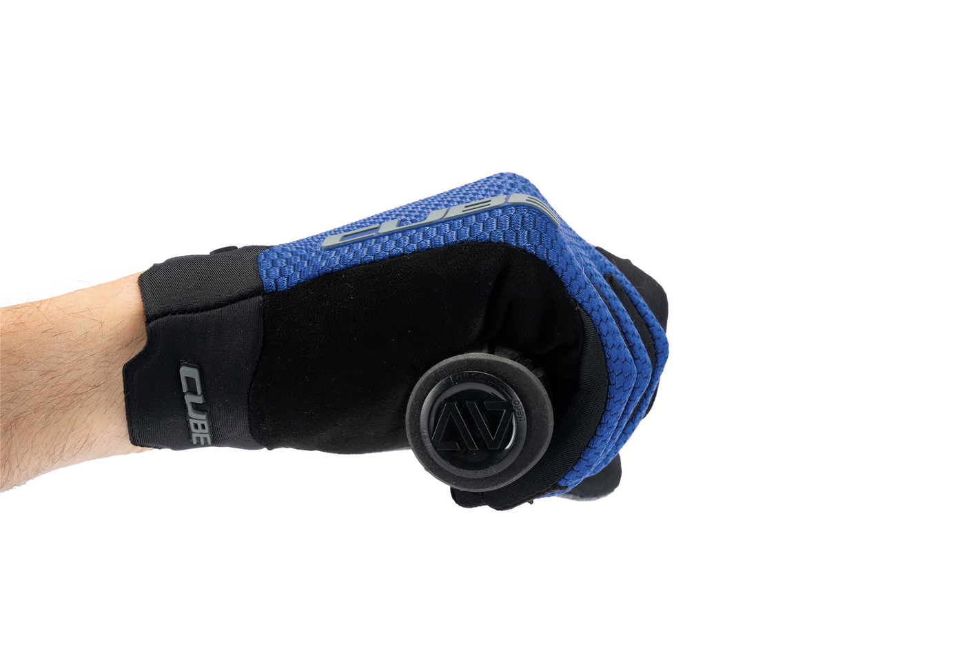 Cube Handschoenen Gravity lange vingers X Actionteam blauw