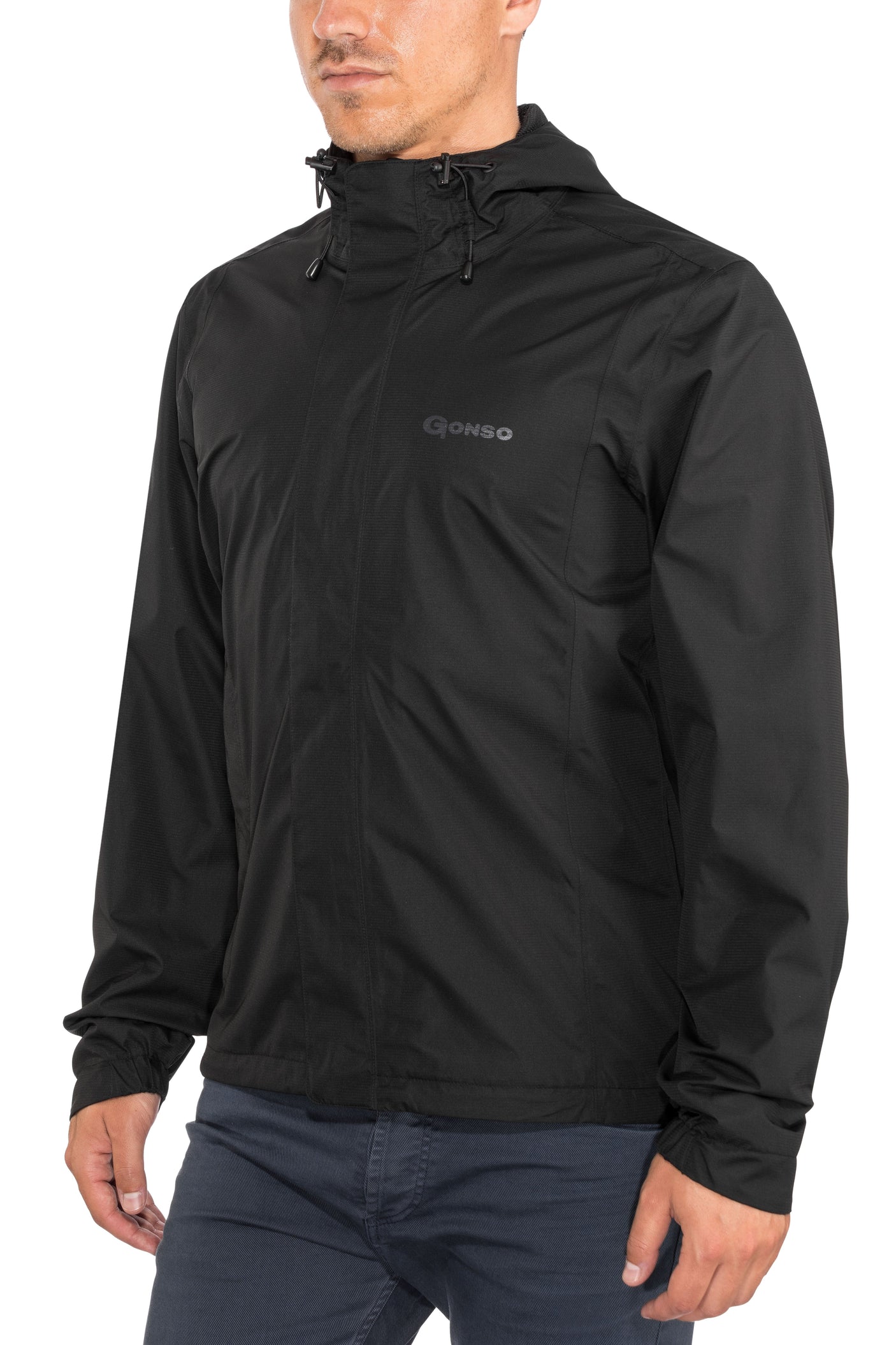 Gonso Save Light regenjas black