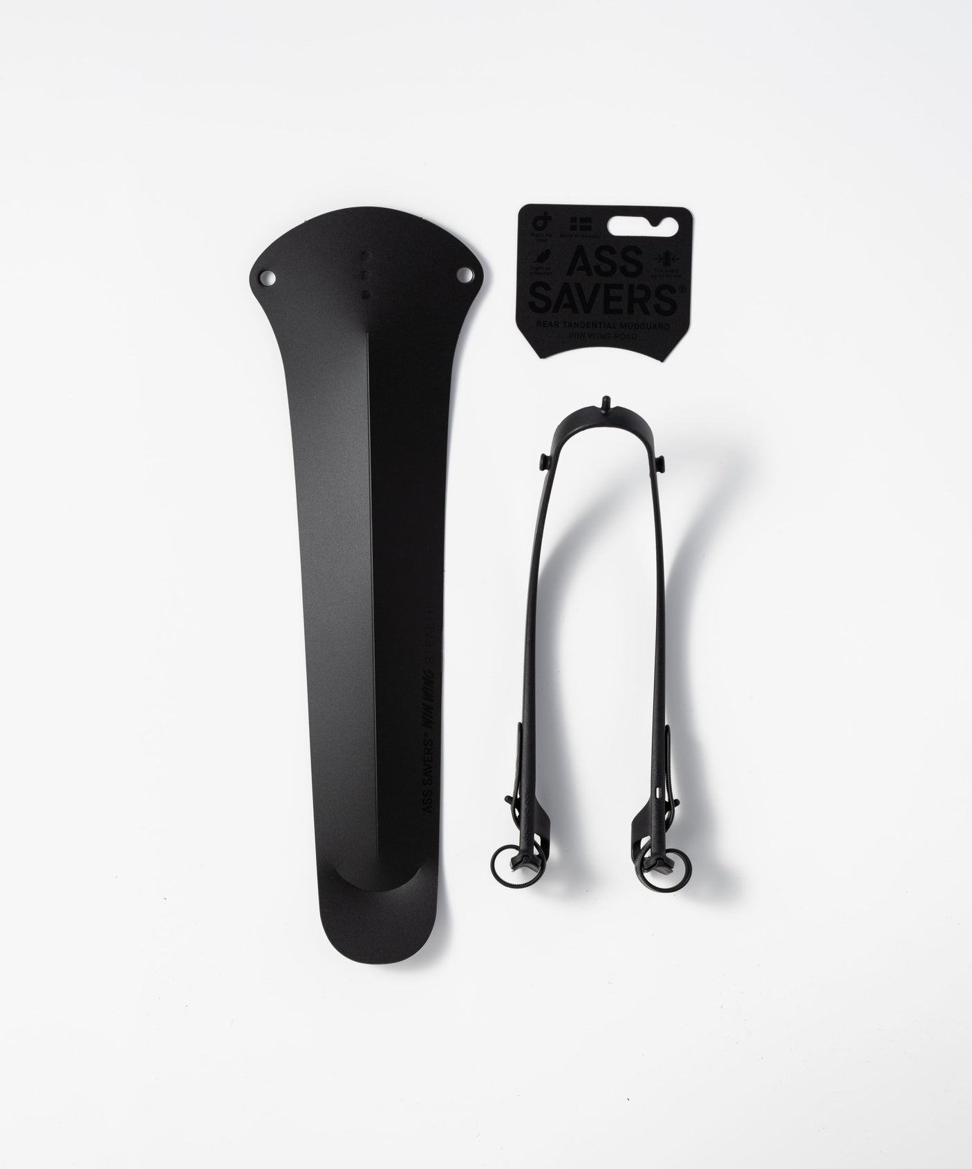 Ass Savers WGS-2 Win Wing Road spatbord achterzijde stealth