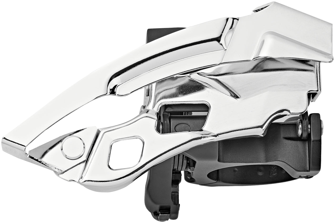 Shimano Deore XT Trekking FD-T8000 Voorderailleur Klem diep 3x10 Down Swing zwart