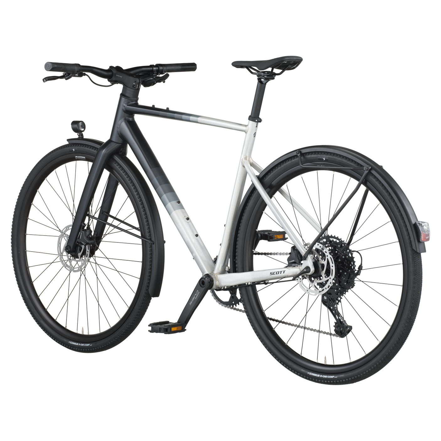 Scott Metrix 20 EQ aluminium zilver/zwart