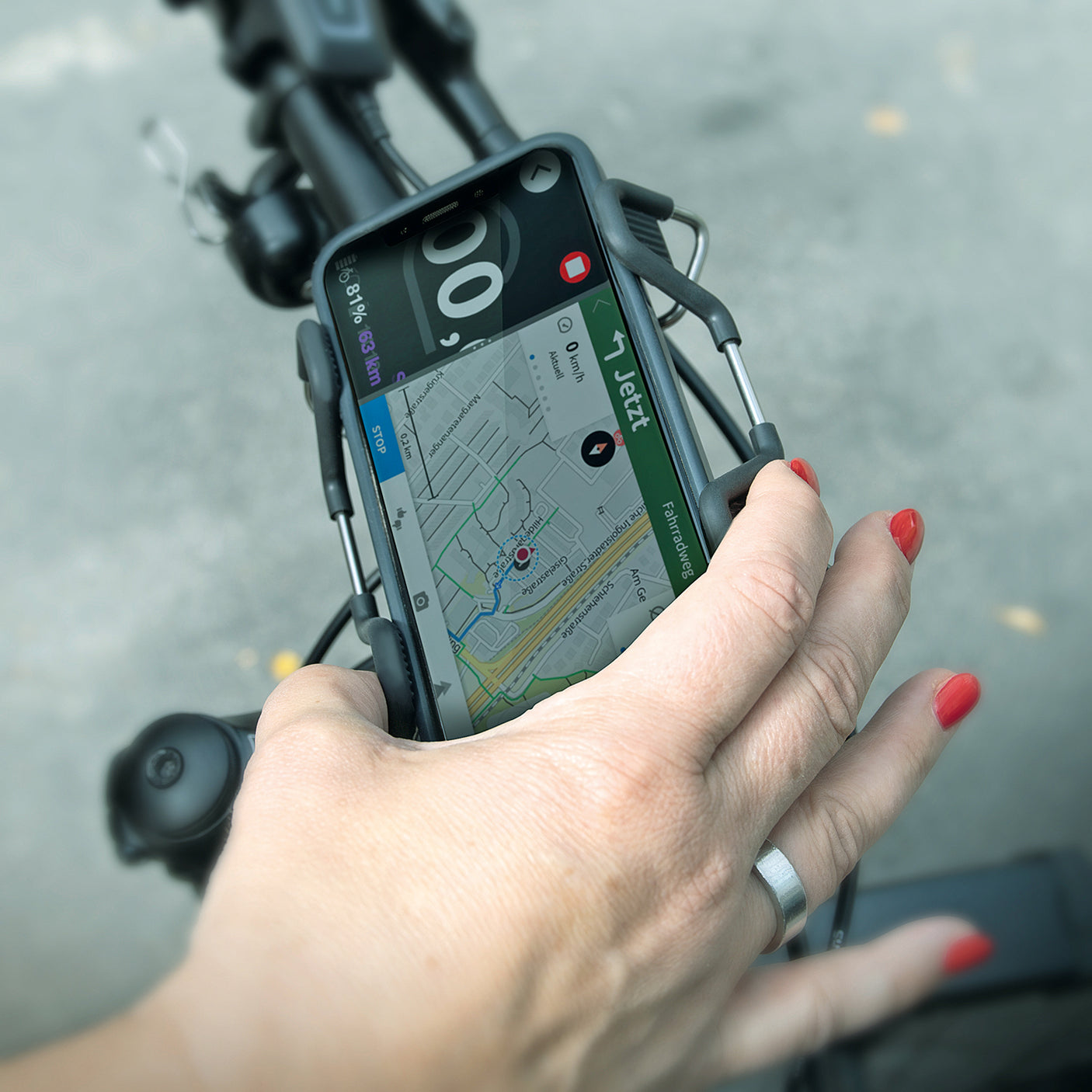 SKS Germany SMARTGRAB 360 Smartphonehouder Zwart