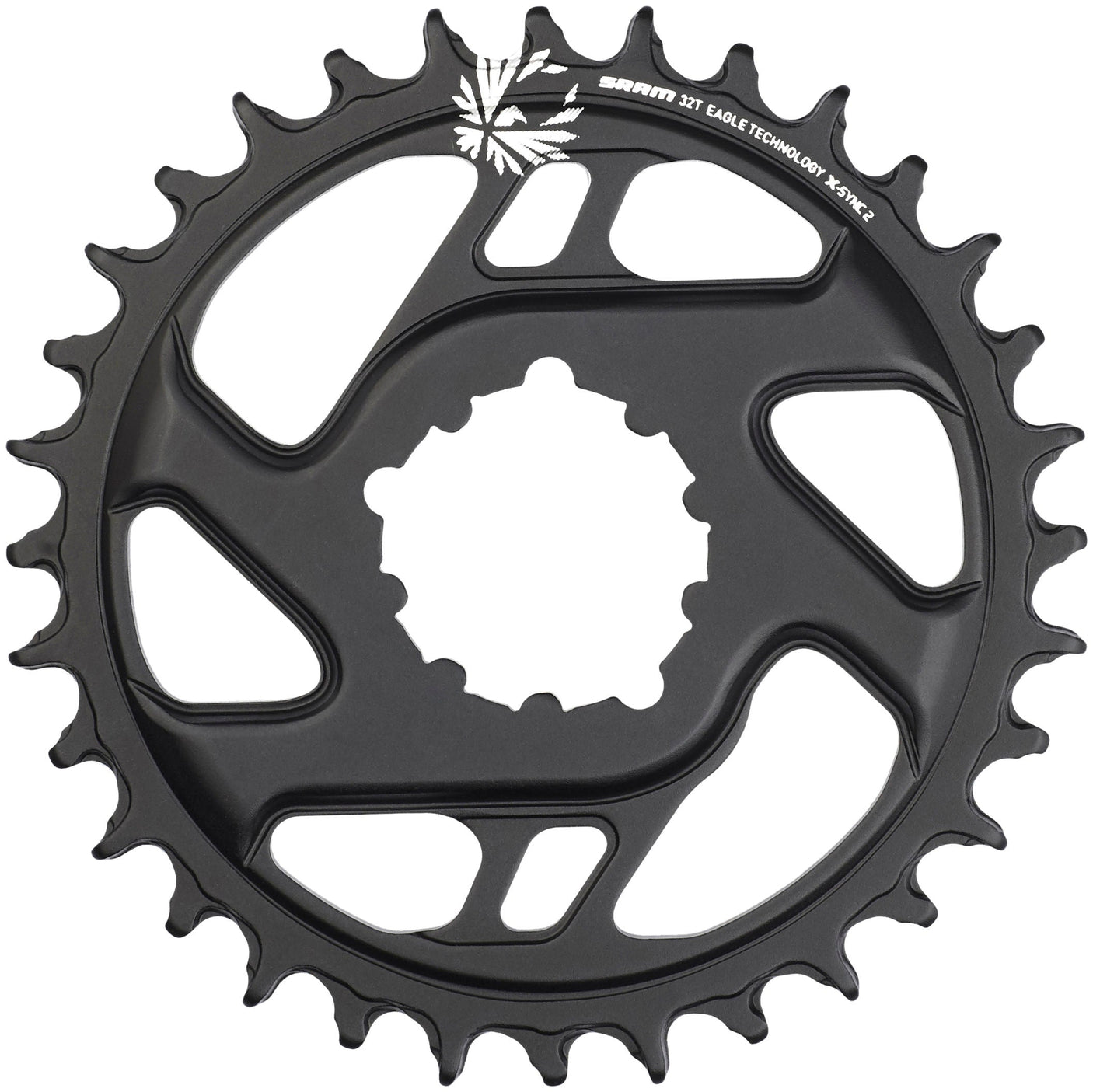 SRAM X-Sync Eagle CF kettingblad 3mm 12-speed zwart