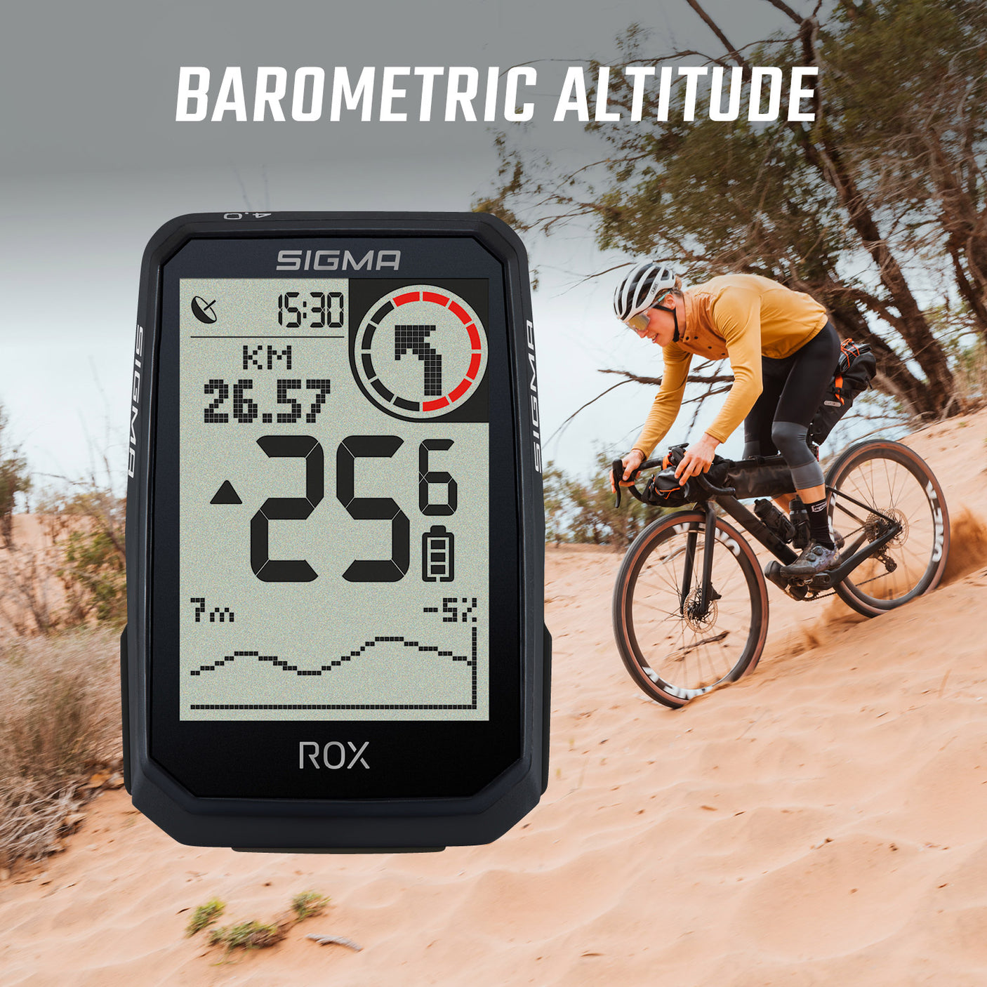 Sigma ROX 4.0 Endurance Navigatiecomputer HR Set zwart