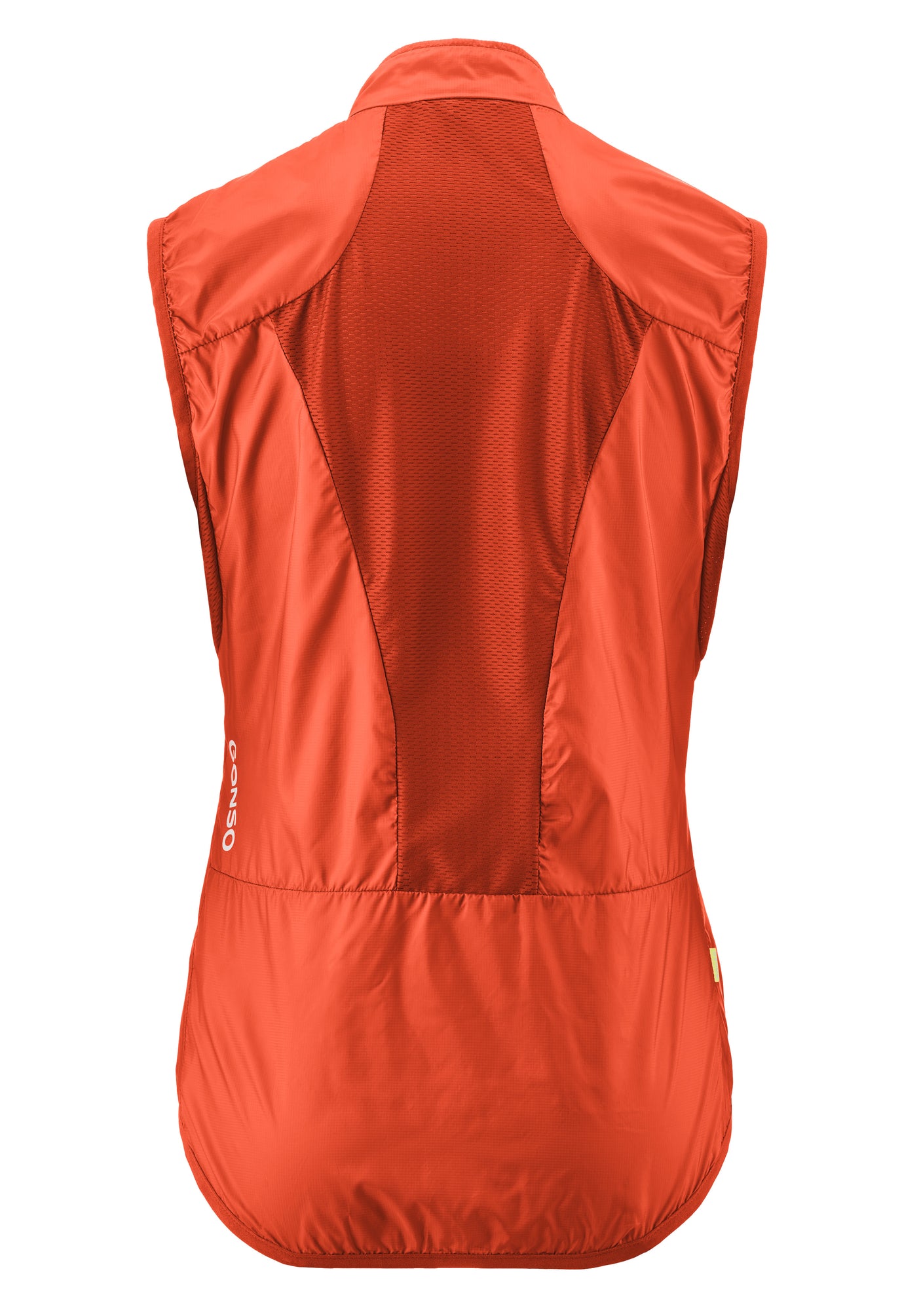 Gonso Road Vest Wind Dames fiesta red