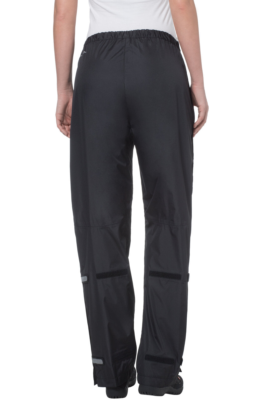 VAUDE Dames Fluid Full-Zip Broek II zwart