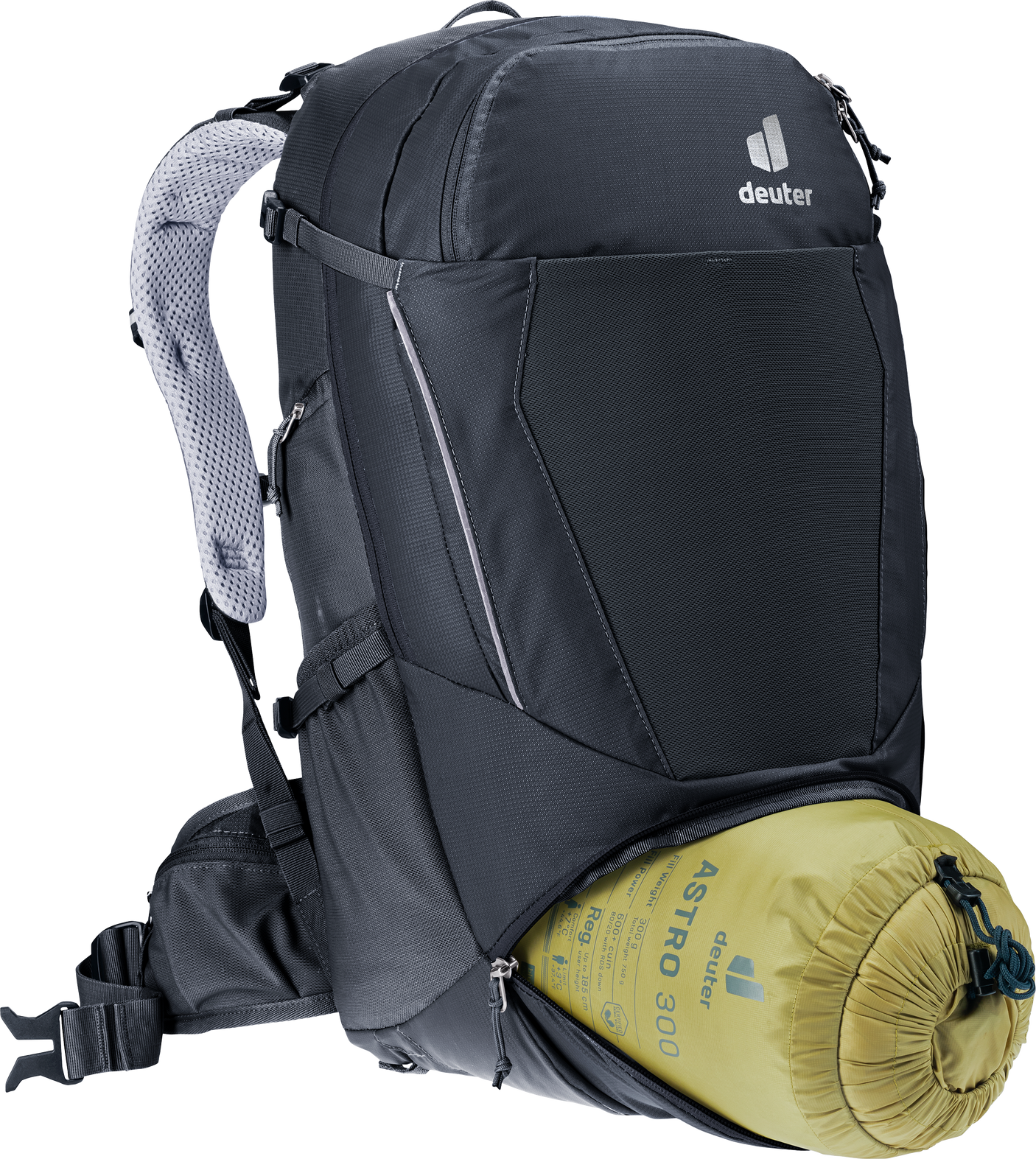 deuter Trans Alpine 30 fietsrugzak black