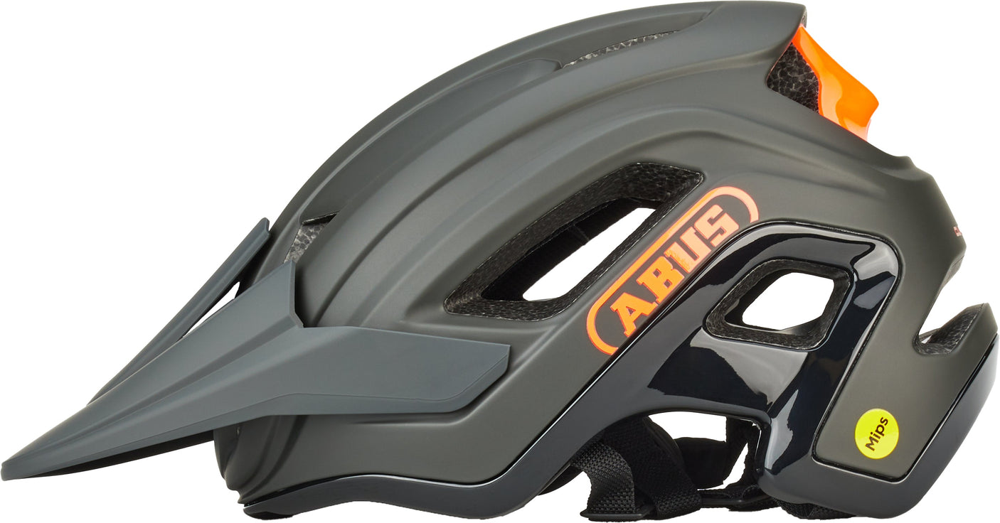 ABUS Cliffhanger MIPS Helm MTB dennen groen