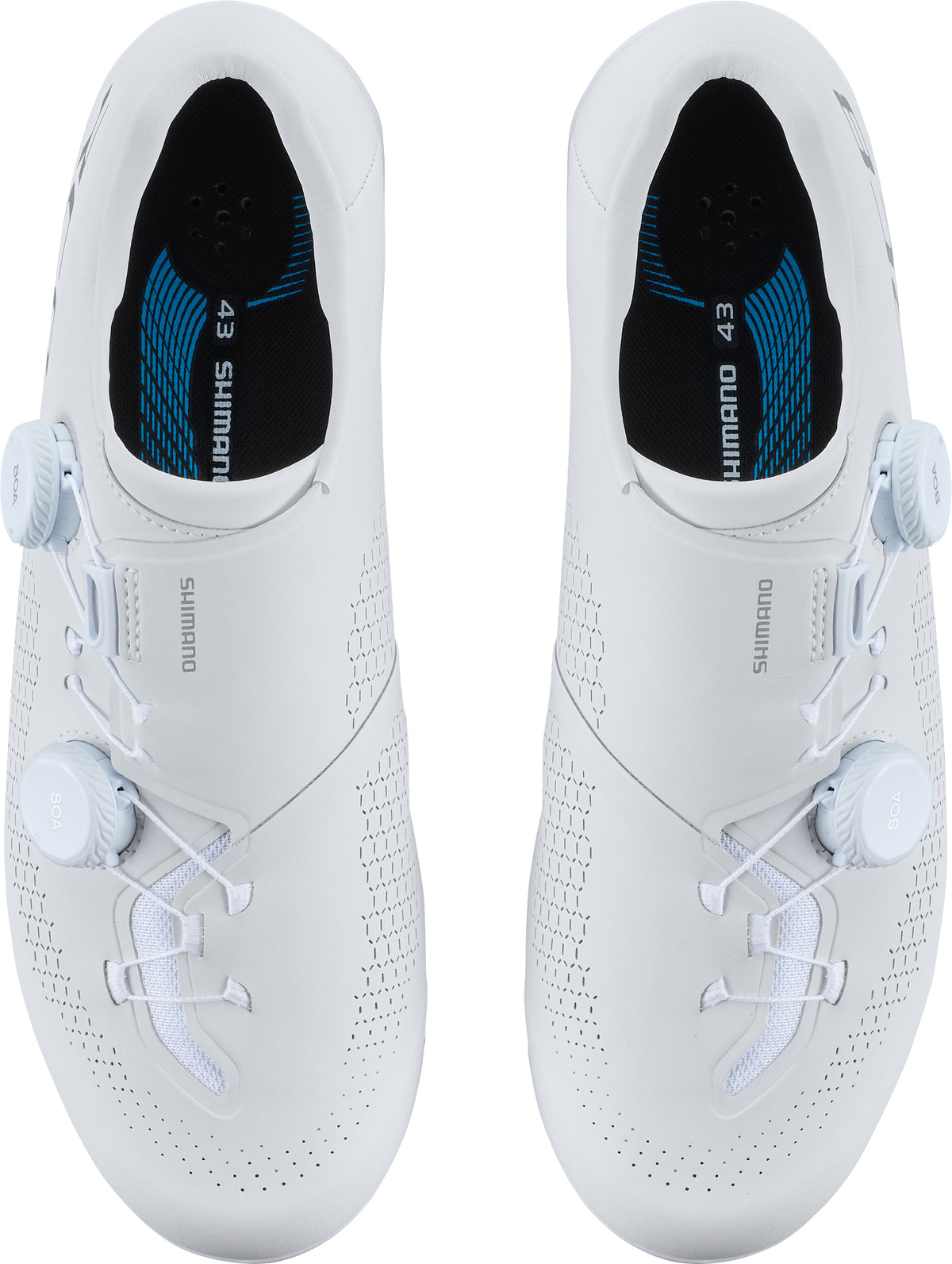 Shimano RC810 racefiets-schoenen normaal wit