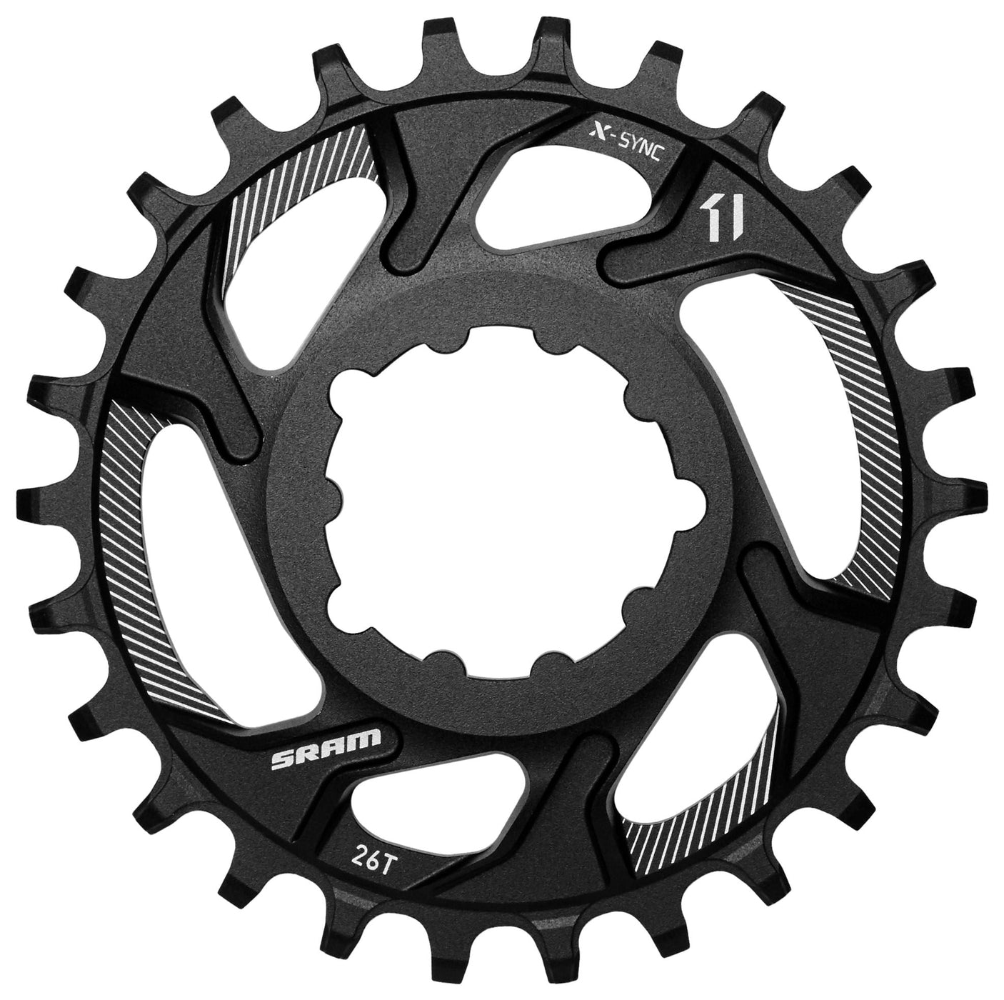 SRAM X-Sync kettingblad Direct Mount 11-speed 6mm offset zwart