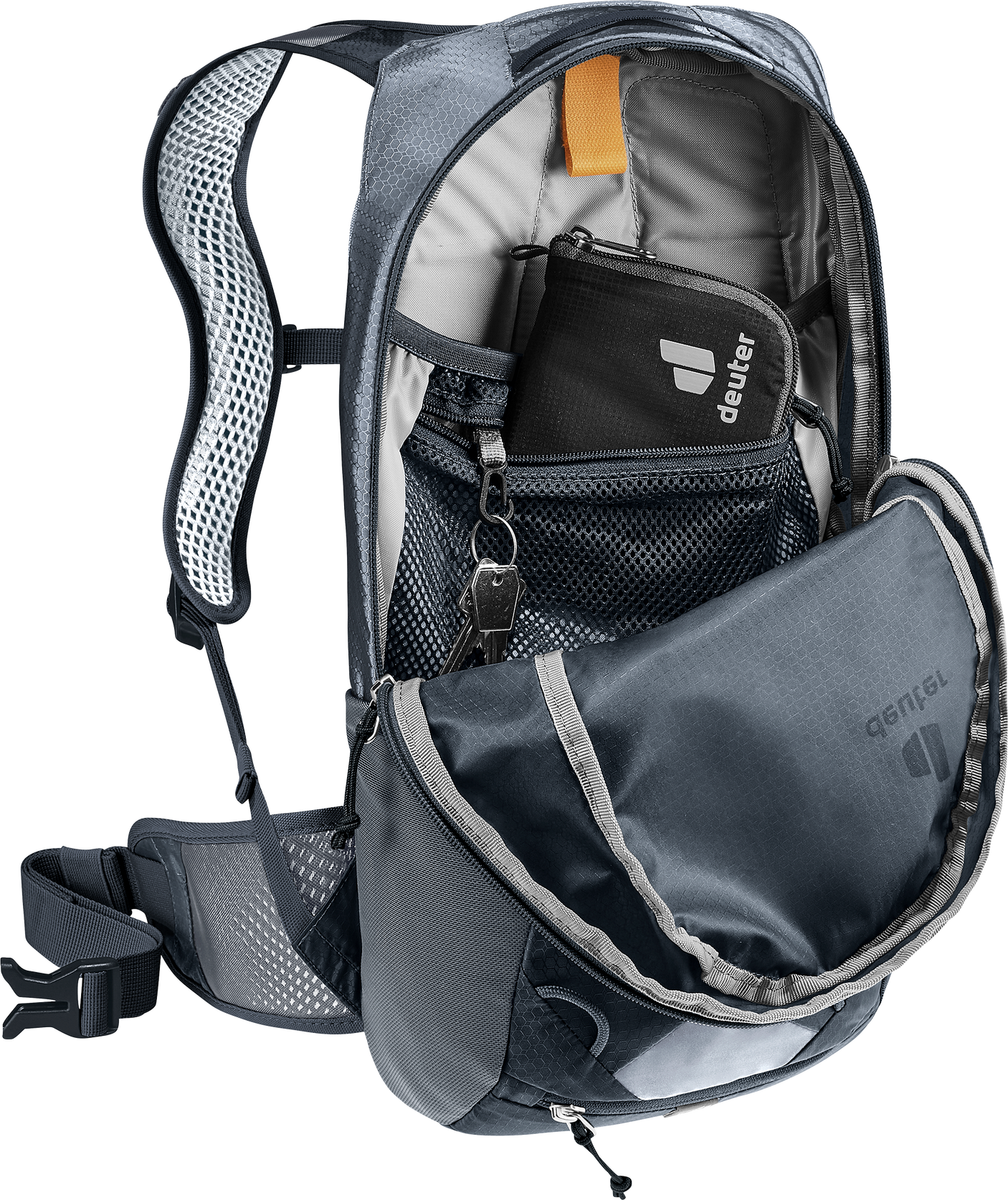 deuter Race 8 fietsrugzak zwart