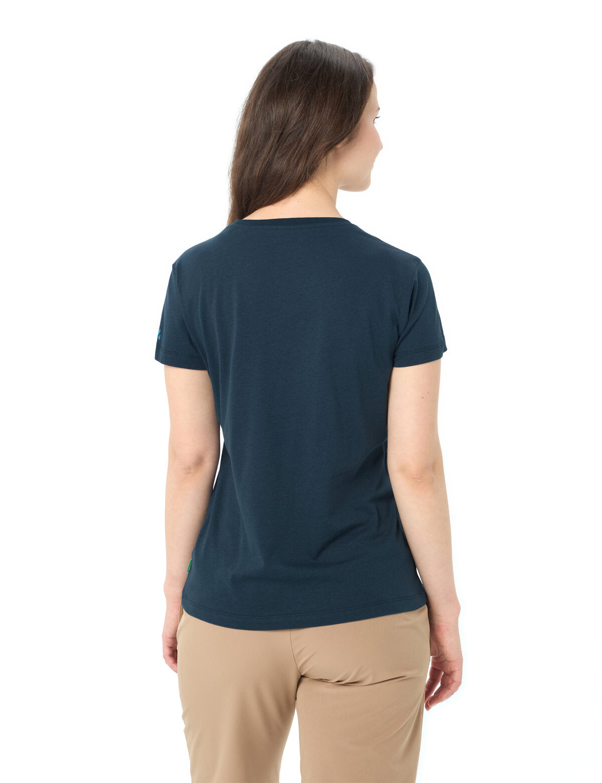VAUDE Dames Fietser T-shirt V dark sea/dark sea