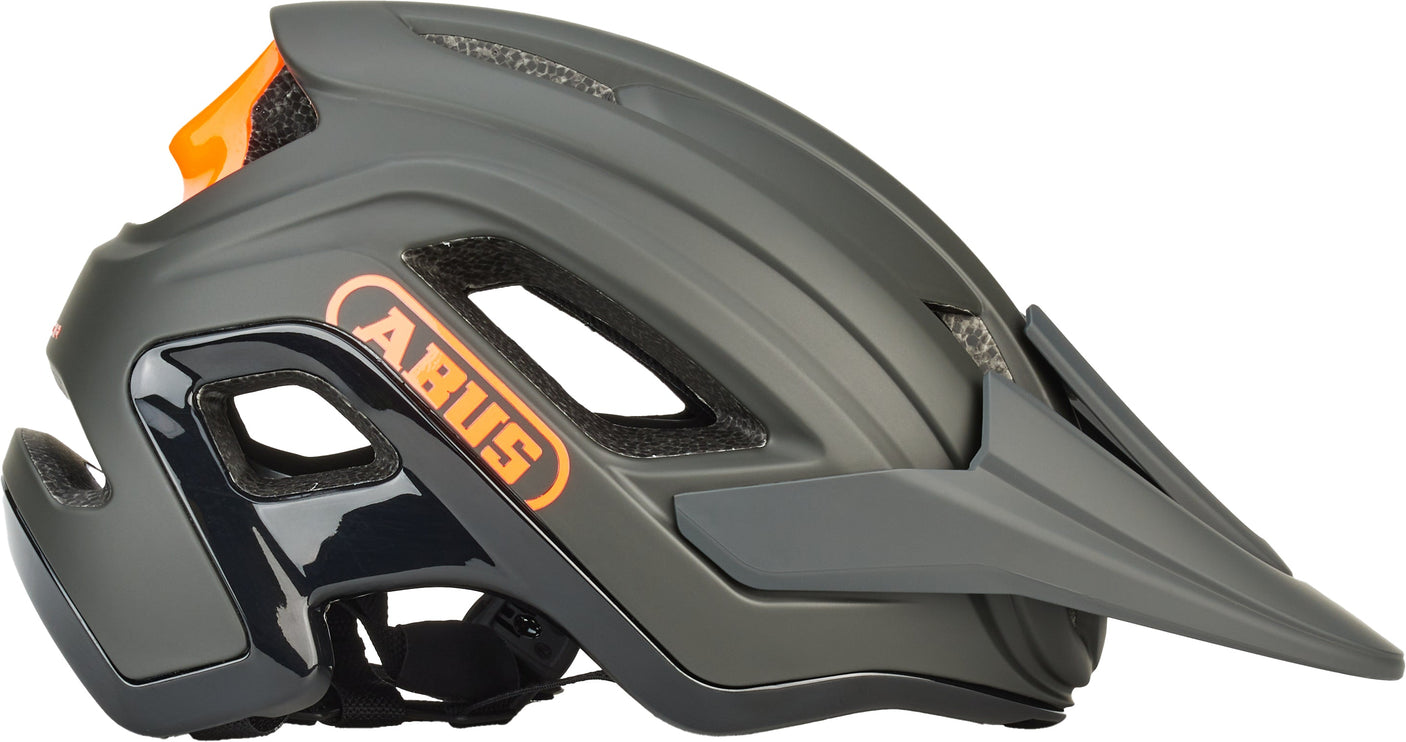 ABUS Cliffhanger MIPS Helm MTB dennen groen