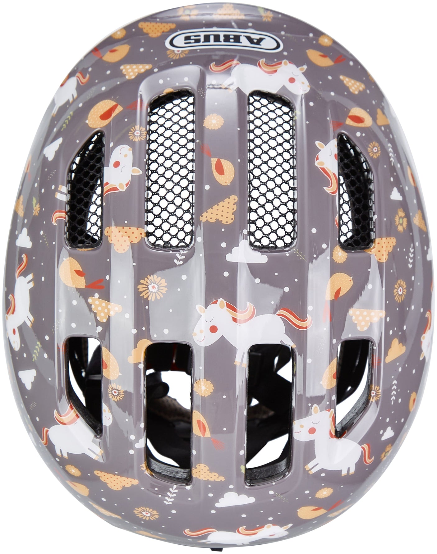 ABUS Smiley 3.0 Helm Kids grijs paard