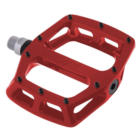 DMR V12 platformpedalen rood