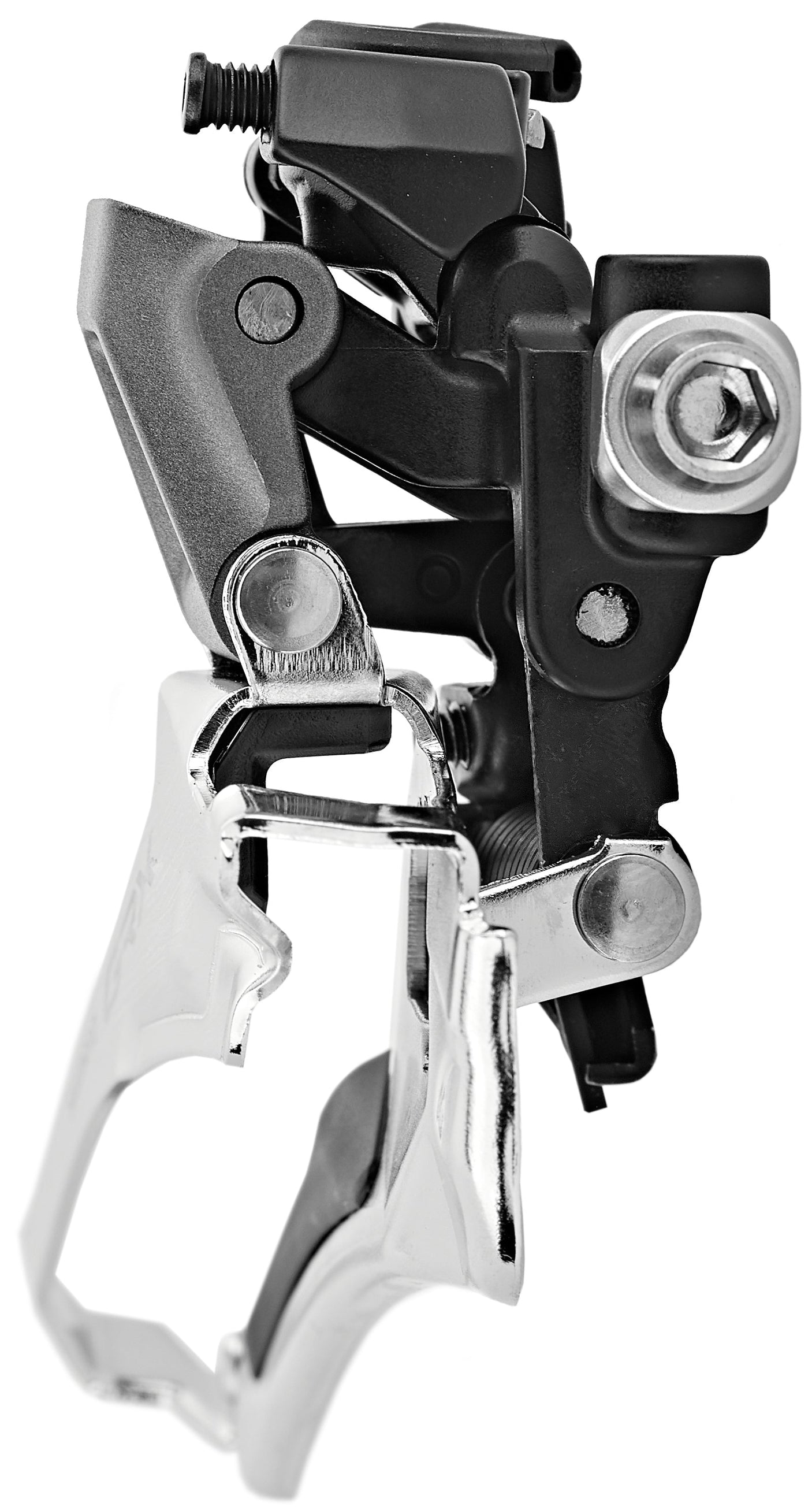 Shimano GRX FD-RX810 Voorderailleur 2x11 Aanlas zwart/zilver