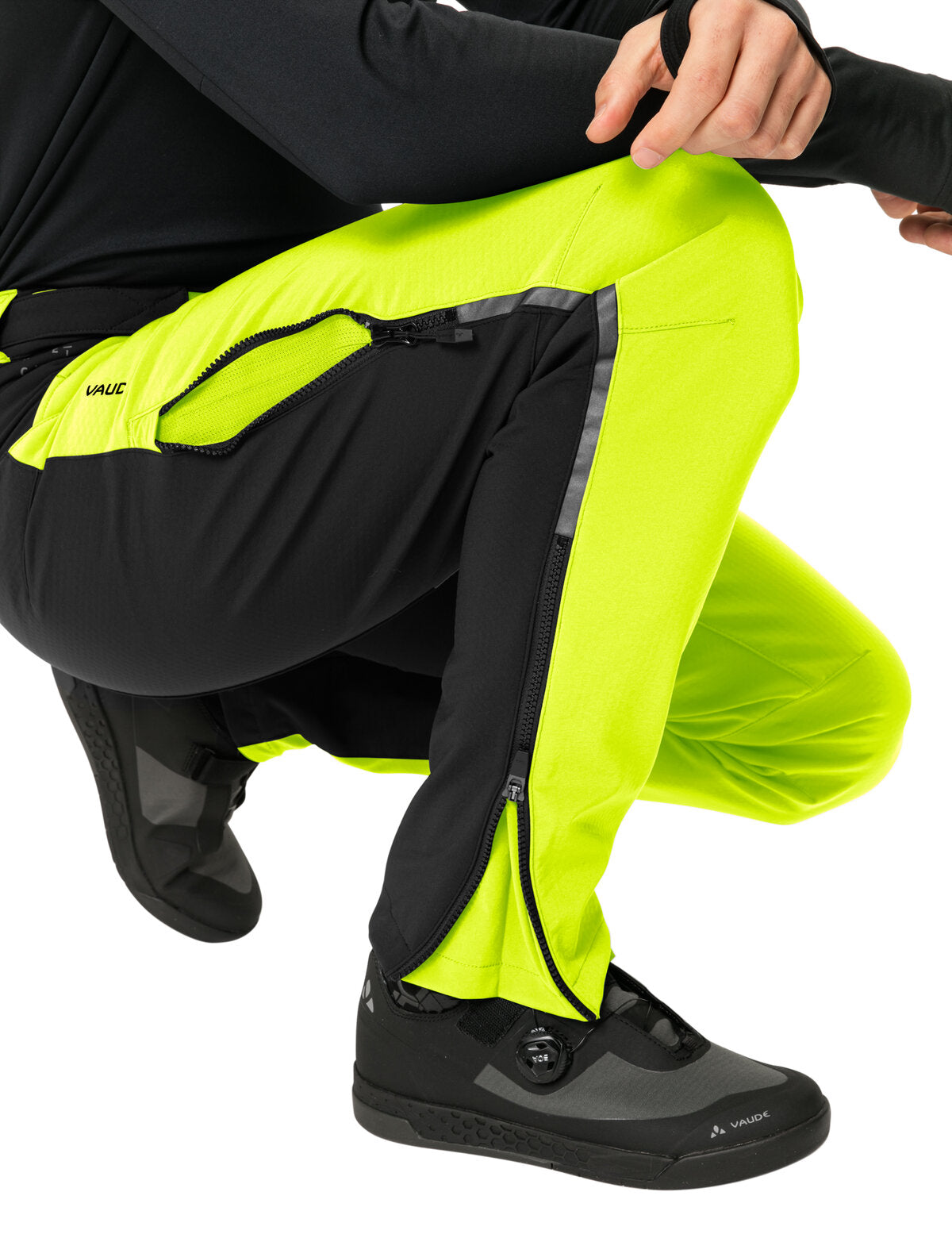 VAUDE Qimsa Softshell Broek II Heren geel