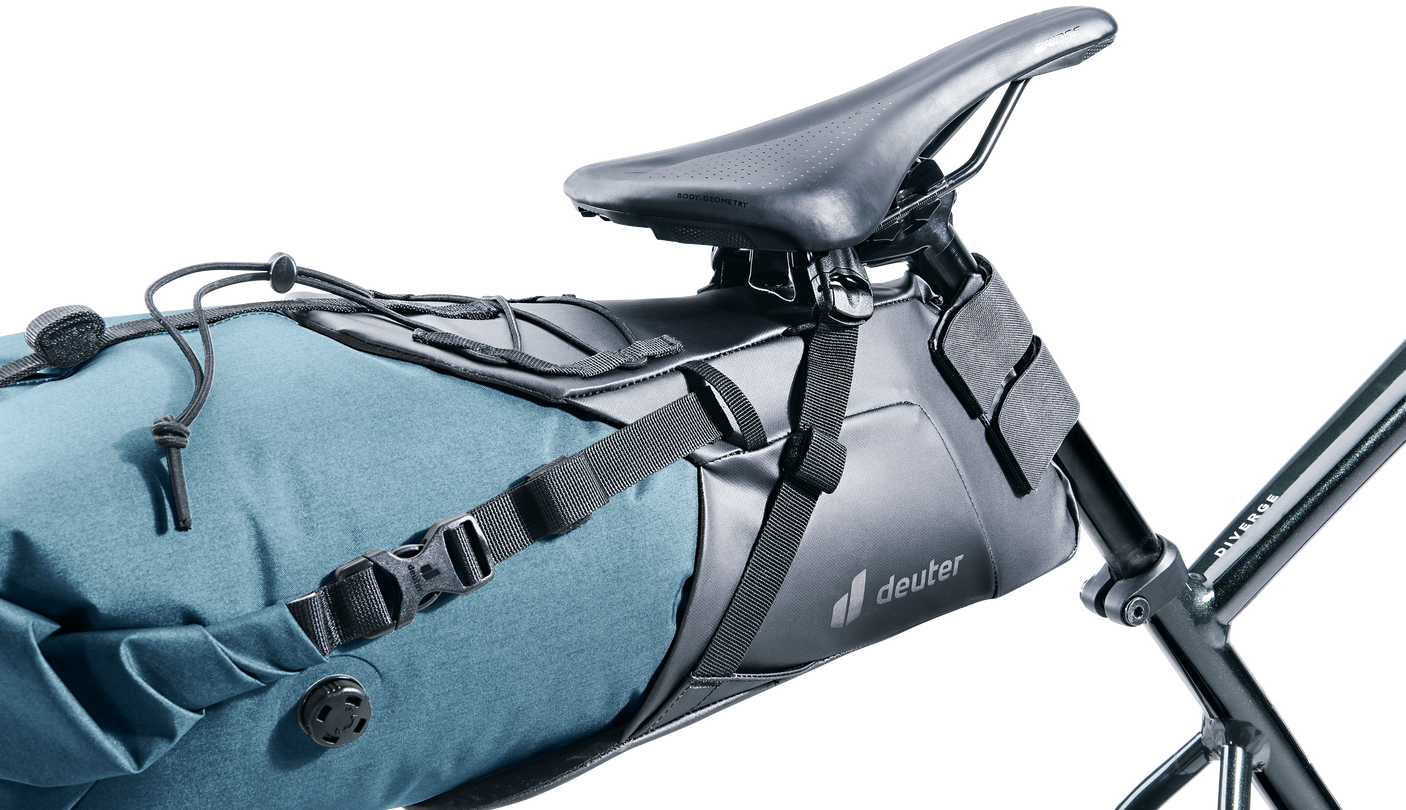 deuter Cabezon SB 16 zadeltas blauw/zwart