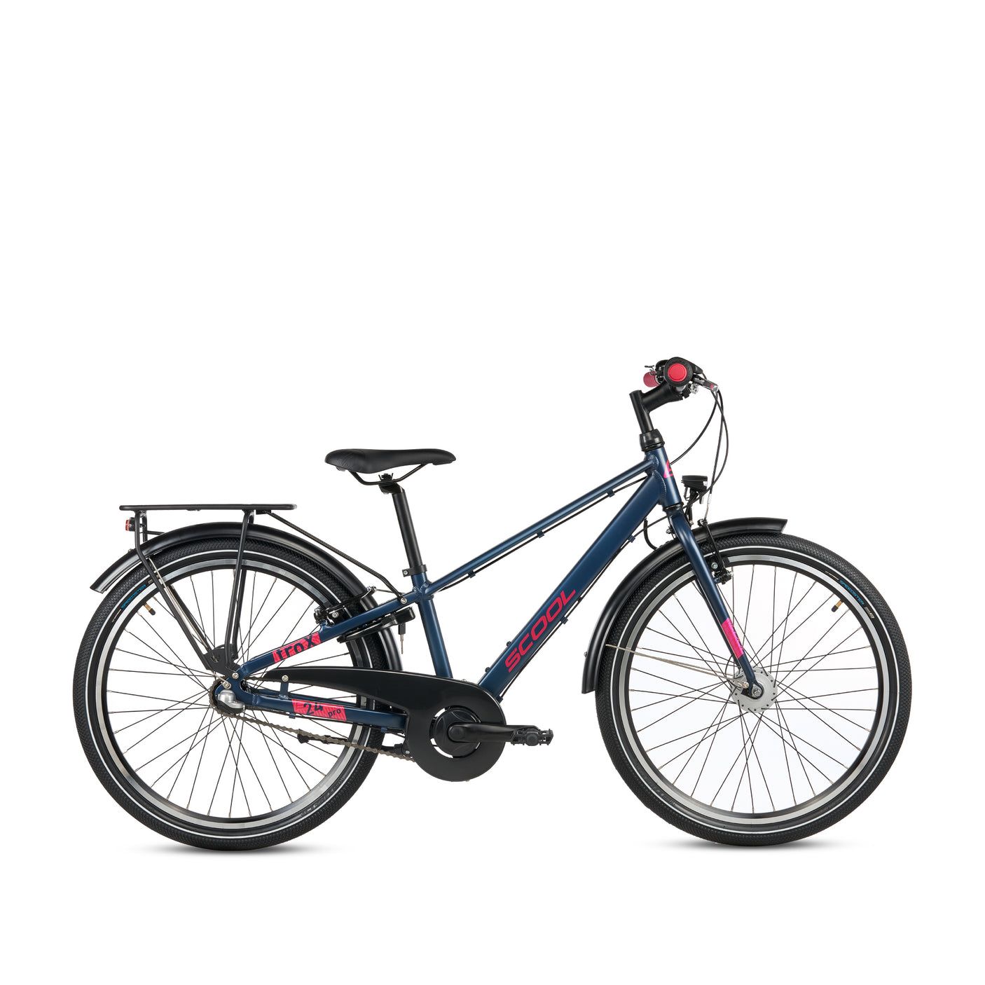 S'cool troX Pro 24-N3 Parel Nachtblauw/Roze