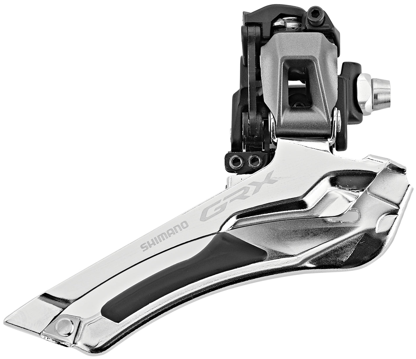 Shimano GRX FD-RX810 Voorderailleur 2x11 Aanlas zwart/zilver