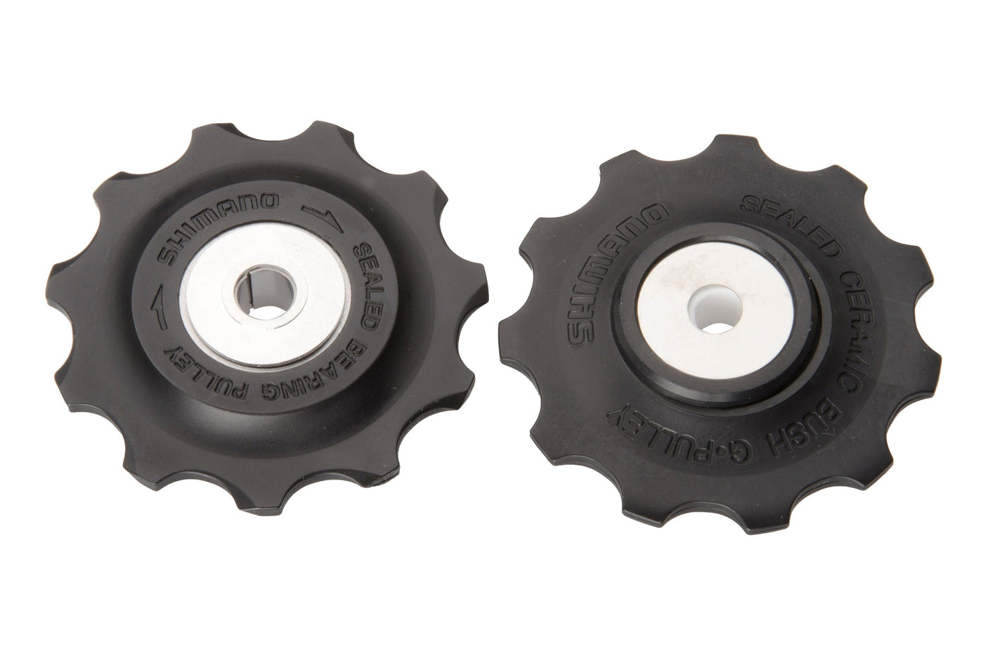 Shimano Ultegra / XT / Saint schakelpulley's 9-/10-speed zwart