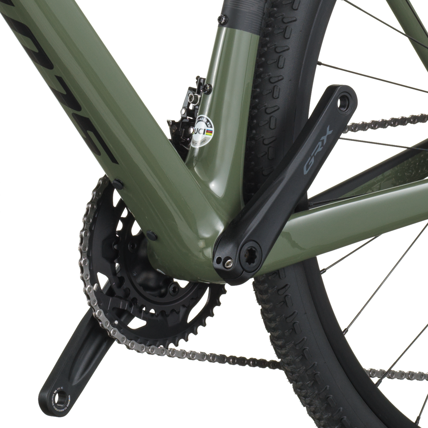 Scott Addict Gravel 40 wengé groen