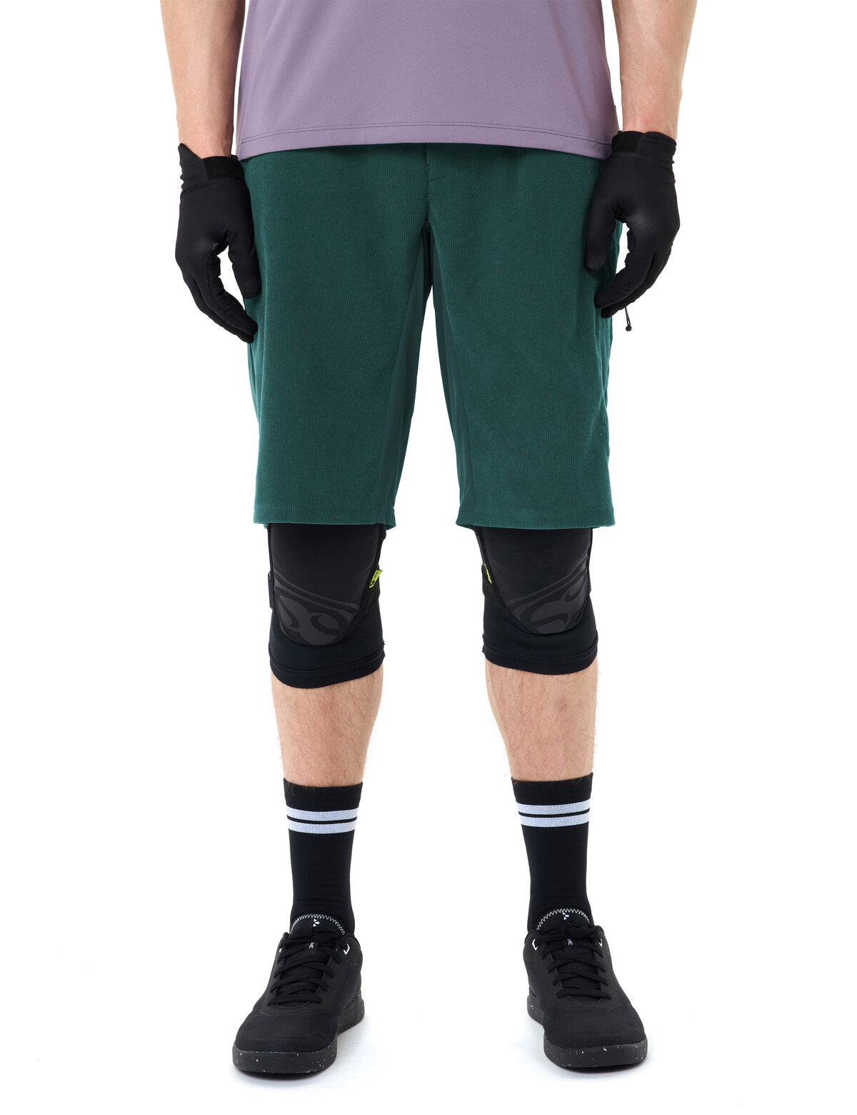 VAUDE Heren Loamer Base Cord Shorts deep pond