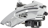 Shimano Tourney FD-TX800-TS3 voorderailleur 7/8-speed Top Swing zilver
