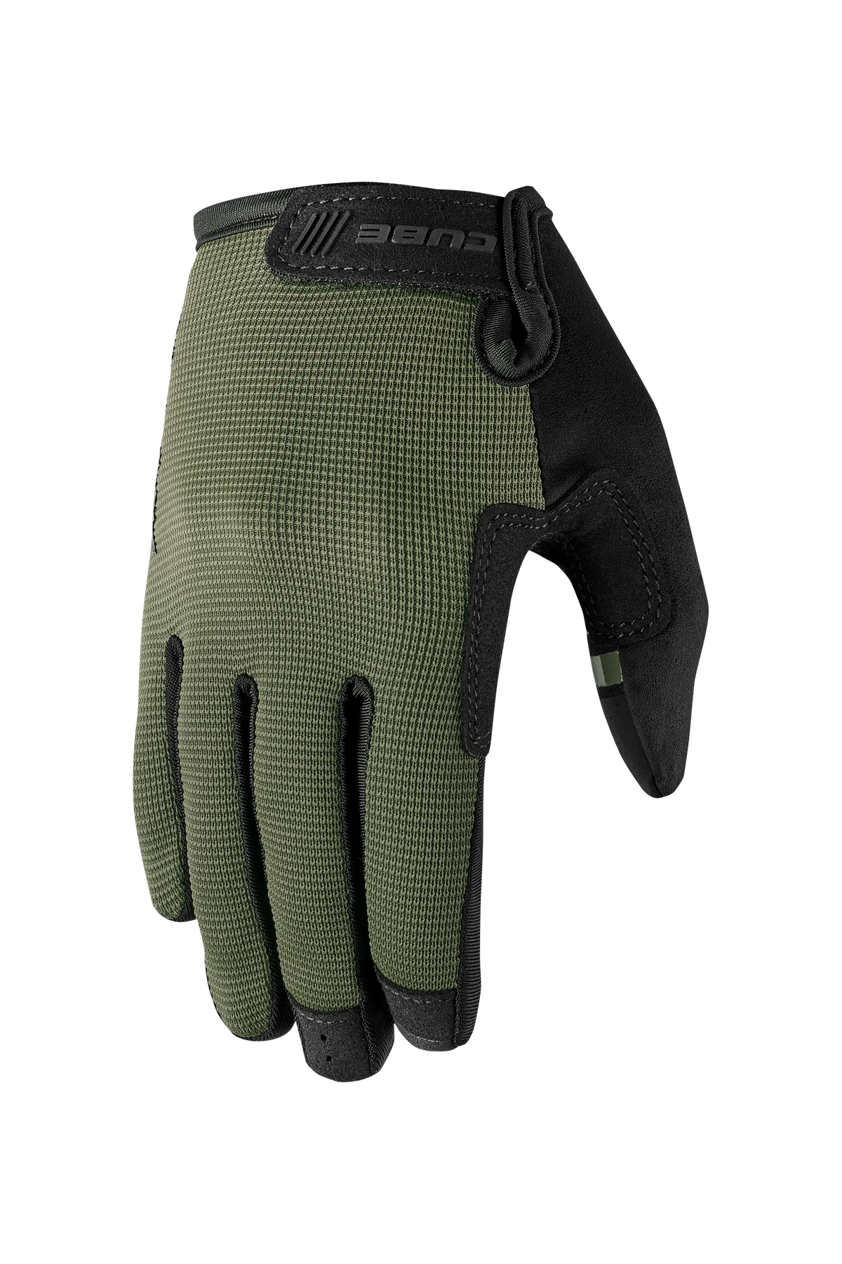 Cube Handschoenen ROOKIE Gravity lange vingers TM reed green