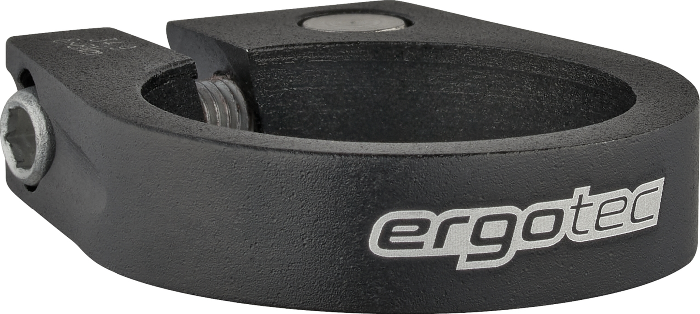 ergotec zadelpenklem 28,6mm zwart