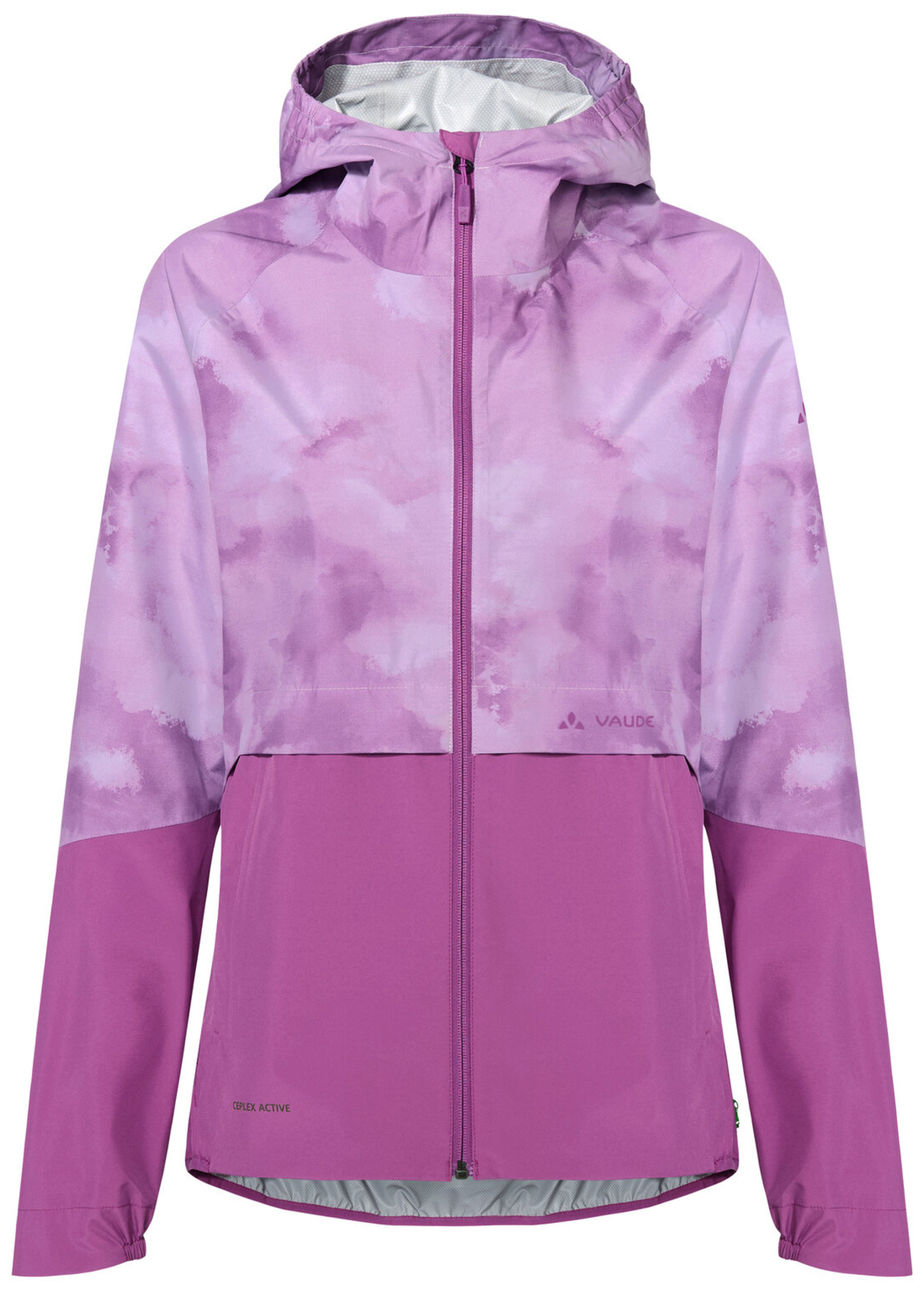 VAUDE Dames Loamer Regenjas framboos